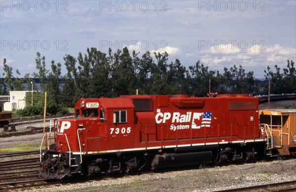 Train de chemin de fer canadien pacifique