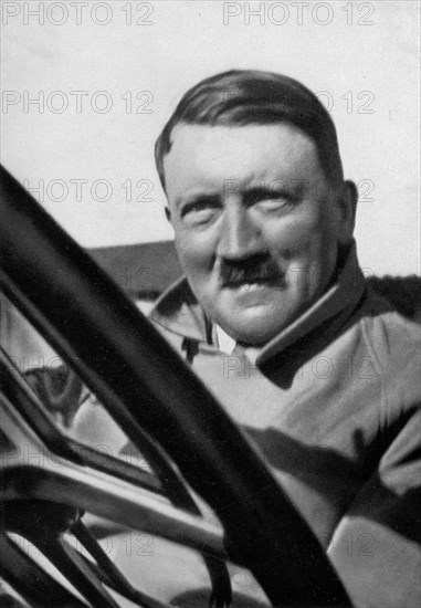 Adolf Hitler. (Der Fürher durch sein Beispiel die Luftfahrt).