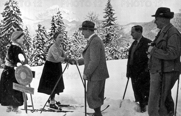 Adolf Hitler. Begegnung am Obersalzberg. Adolf Hitler. Rencontre dans l'Obersalzberg