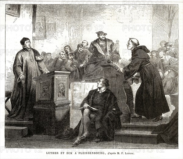 Disputatio de Leipzig, entre Luther et Jean Eck