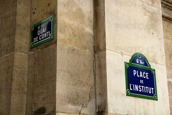 Plaques de rues