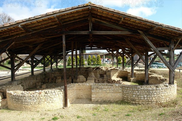 Fouille villa gallo romain de Séviac