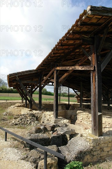Fouille villa gallo-romaine de Sèviac