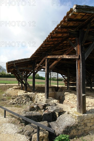 Gaulle-roman excavation villa of Seviac