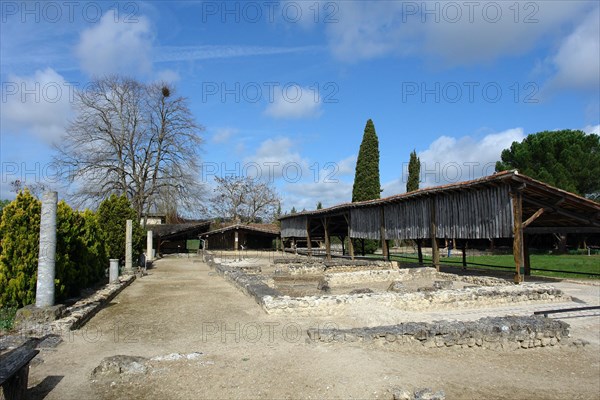 Fouille villa gallo-romain de Séviac