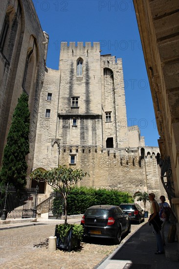 Palais des papes d'Avignon.