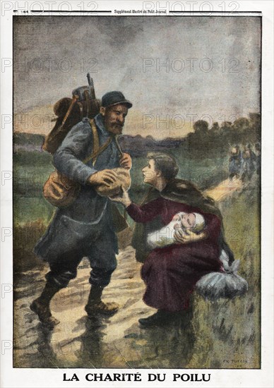 La charité du Poilu.