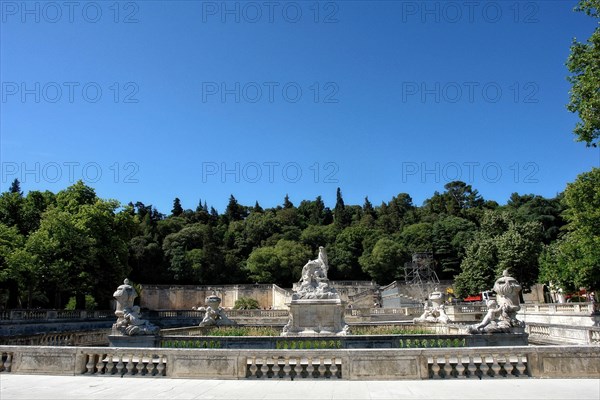 Jardins de la fontaine.