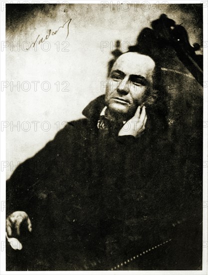 Charles Baudelaire par Nadar.