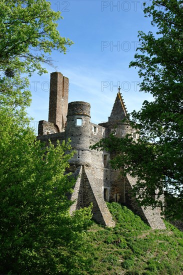 Dungeon of the castle of Plessis Mace