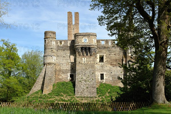 Dungeon of the castle of Plessis-Mace