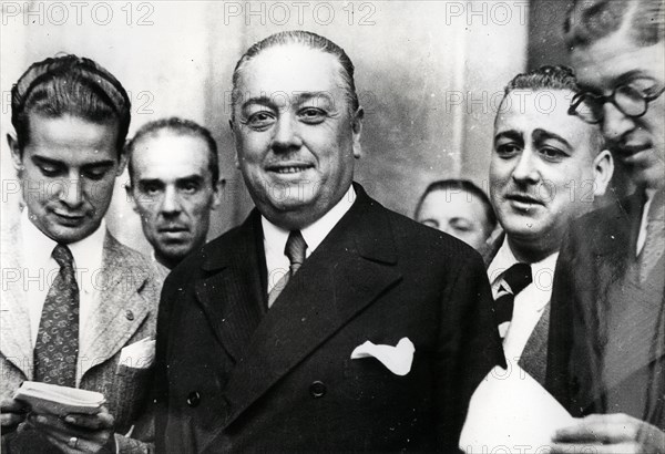 Diego Martínez Barrio, vers 1940