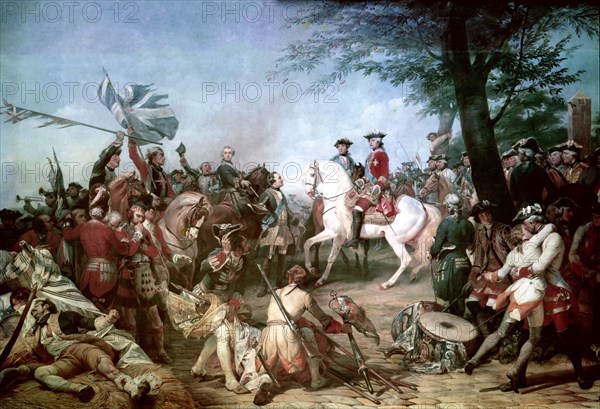 Vernet, The Battle of Fontenoy, 11 May 1745 (detail)
