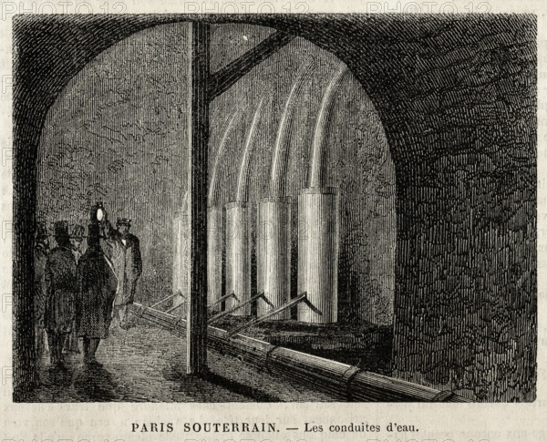 The Parisian sewers.