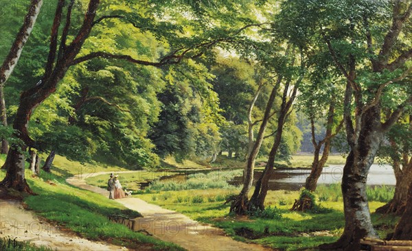 Henrichsen, Promenade dans le parc