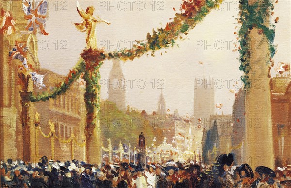 Pownall, Coronation of King George V