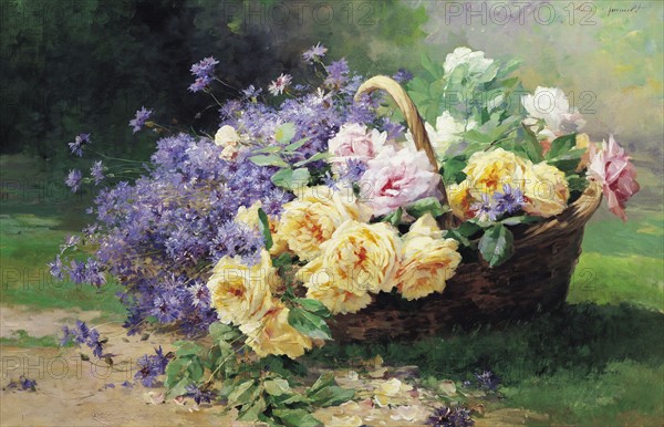 Lavault, Basket of Flowers