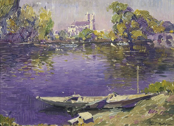 Mathieu, The River Seine at Mantes