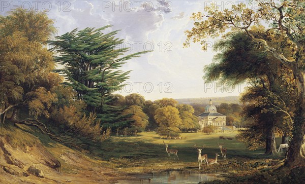 Tennant, A View of Mereworth Castle and Park