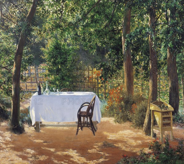 Latouche, Un Jardin à Saint-Cloud