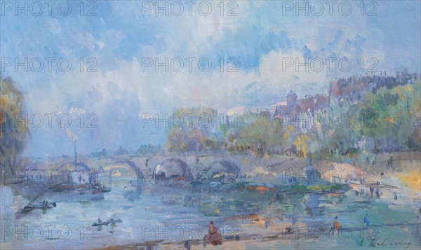 Lebourg, Le Pont Marie in Paris