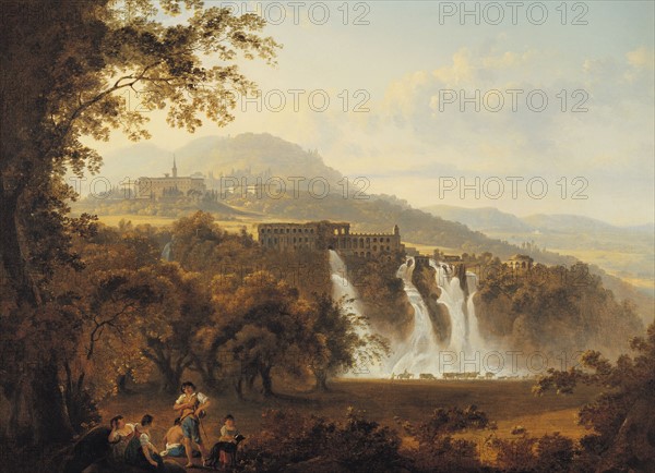 Ibbetson, The Villa of Marcenas and the Falls of Anio