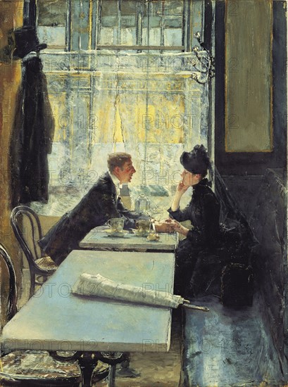 Kuehl, Lovers in a Café