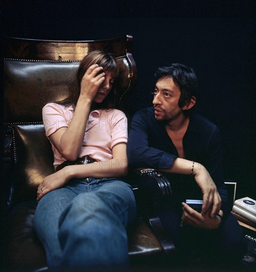 Serge Gainsbourg and Jane Birkin (1972)