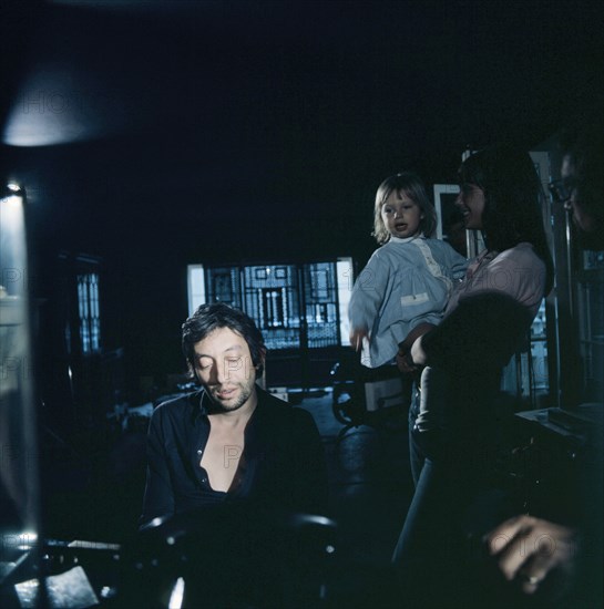 Serge Gainsbourg and Jane Birkin (1972)