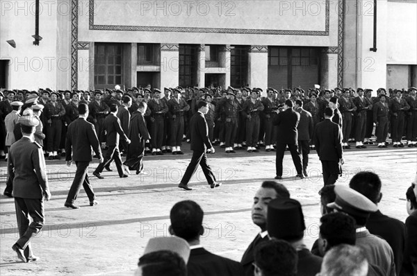 Conférence de Casablanca, Nasser et Mohammed V (1961)