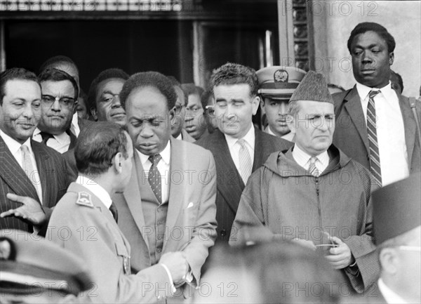 Conférence de Casablanca, Kwame Nkrumah et Mohammed V (1961)