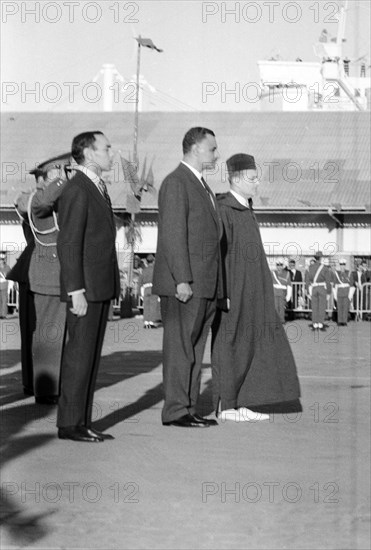 Conférence de Casablanca, Nasser et Mohammed V (1961)