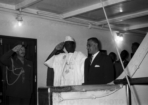 Conférence de Casablanca, Ahmed Sékou Touré et Nasser (1961)