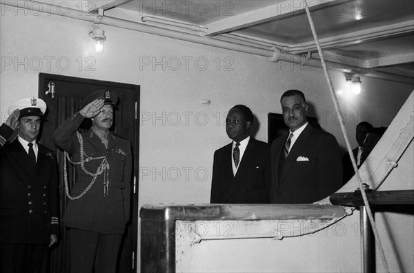Conférence de Casablanca, Nkrumah et Nasser (1961)