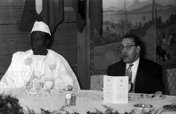 Conférence de Casablanca, dîner à l'hôtel Marhaba (1961)