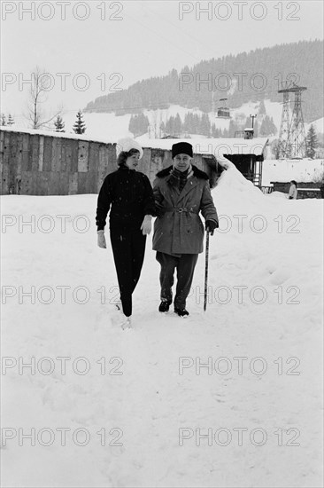 Abel Gance et Nelly Kaplan