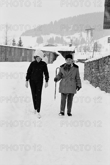 Abel Gance et Nelly Kaplan