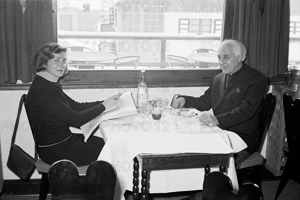 Abel Gance et Nelly Kaplan