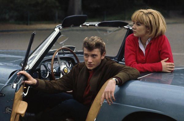 Johnny Hallyday and Sylvie Vartan