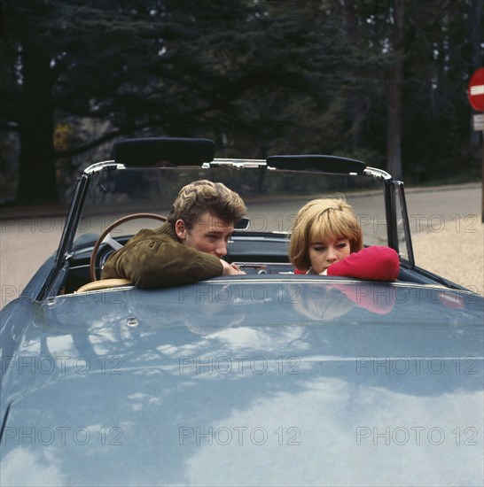 Johnny Hallyday and Sylvie Vartan