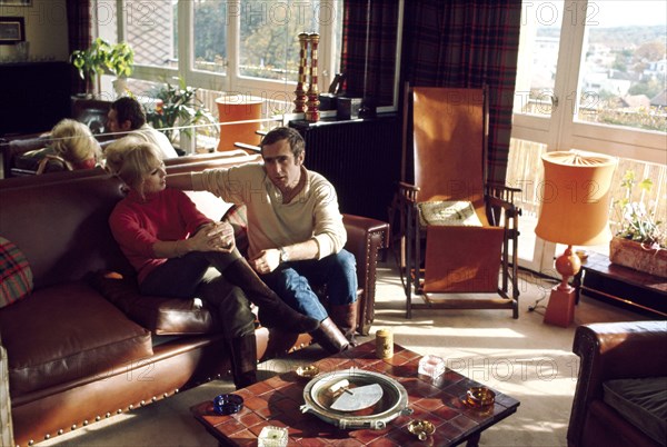 Mylène Demongeot et Marc Simenon, 1968