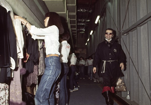 Karl Lagerfeld, 1977