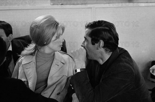 Catherine Deneuve and Roger Vadim, 1963