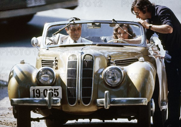 Romy Schneider and Victor Lanoux, 1976