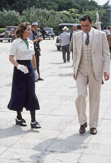 Romy Schneider and Victor Lanoux, 1976