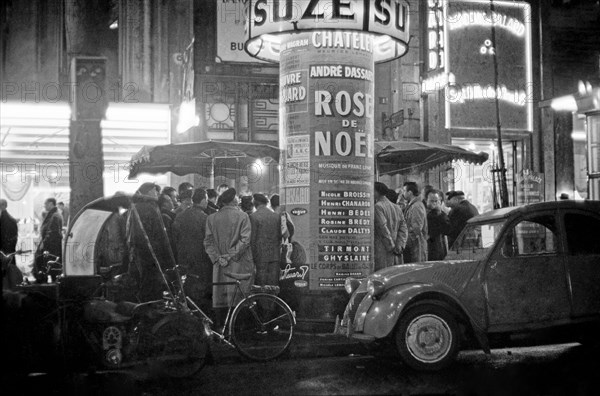 Nightlife in Paris, 1958