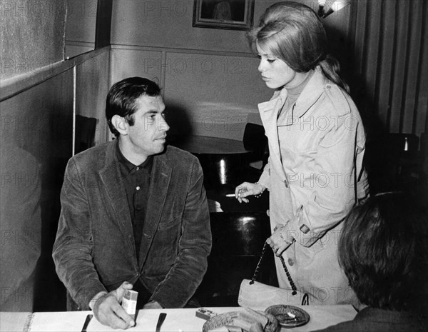 Catherine Deneuve et Roger Vadim, 1963