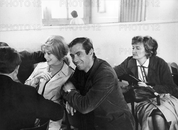 Catherine Deneuve and Roger Vadim, 1963