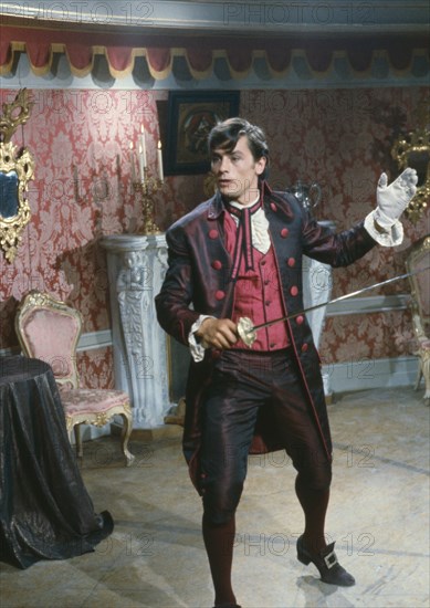 Alain Delon dans la Tulipe noire