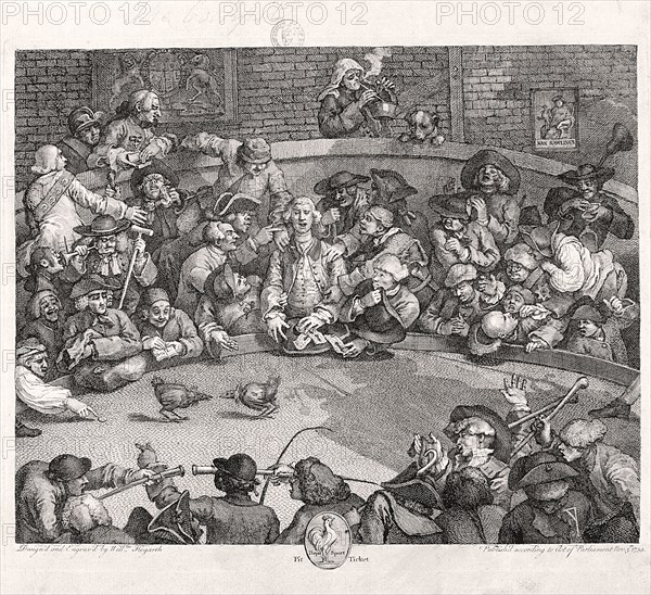 'The cockpit', London, 1759. Artist: William Hogarth